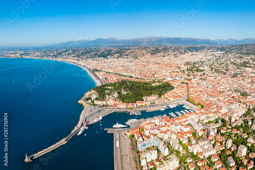 Photos Nice aerial panoramic view, France