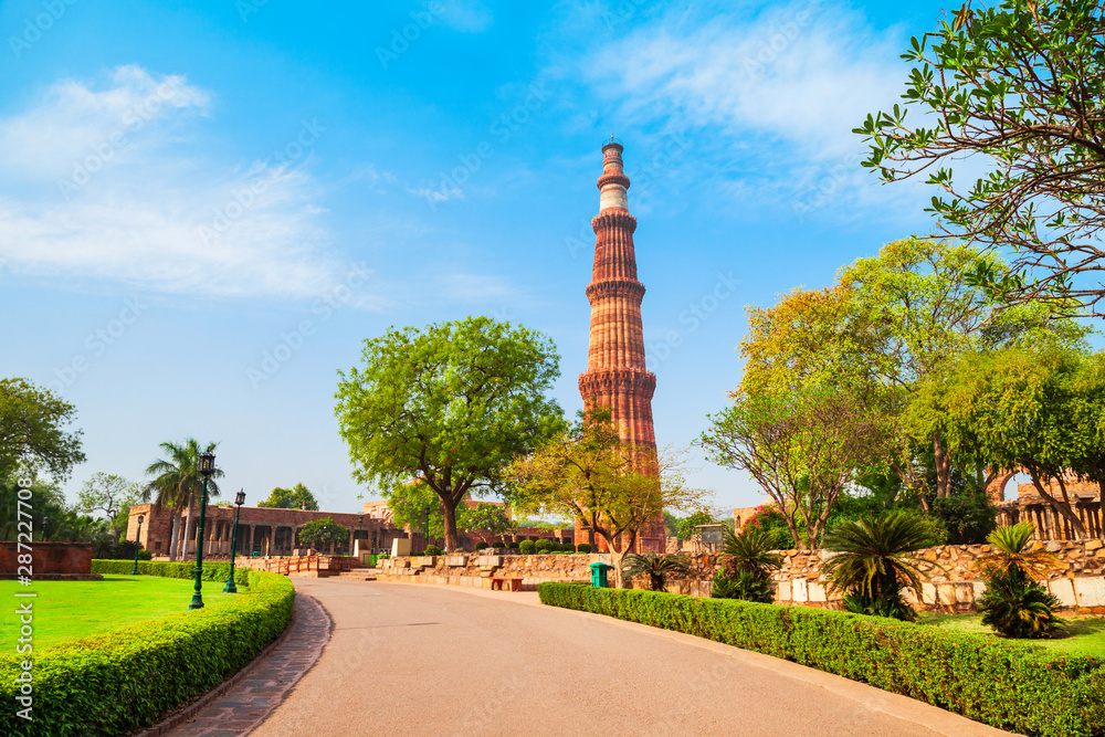Obraz premium Qutub Minar in Delhi, India