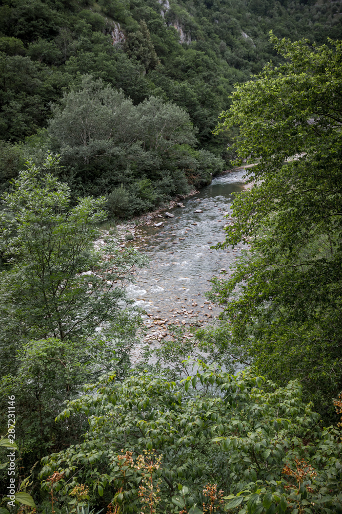 Top view of the Platano river canyon Top view of the Platano river canyon