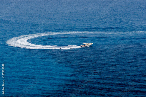 Wassersport mit Motorboot