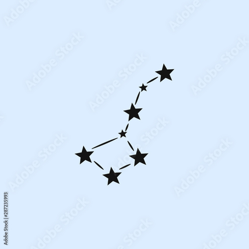 constellation icon. elements of space icon. signs, symbols collection, simple icon for websites, web design, mobile app