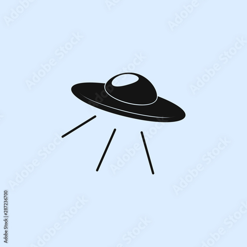 space aliens. ufo icon. elements of space icon. signs, symbols collection, simple icon for websites, web design, mobile app