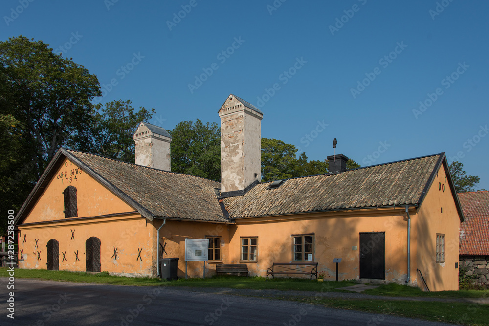 Old smithy from 1700s in the municipality Österbybruk north of Stockholm and Uppsala. Old smithy from 1700s in the municipality Österbybruk north of Stockholm and Uppsala.