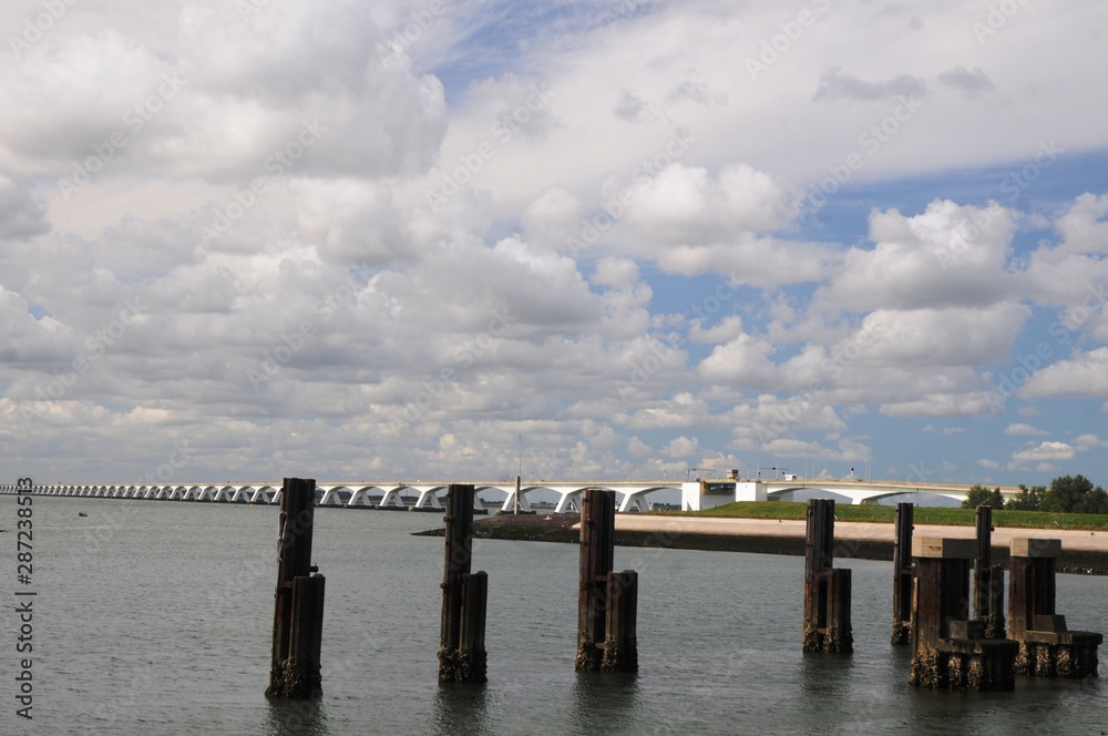 Estuaire de l’Escaut – Parc à éoliennes (Zélande- Pays-Bas)