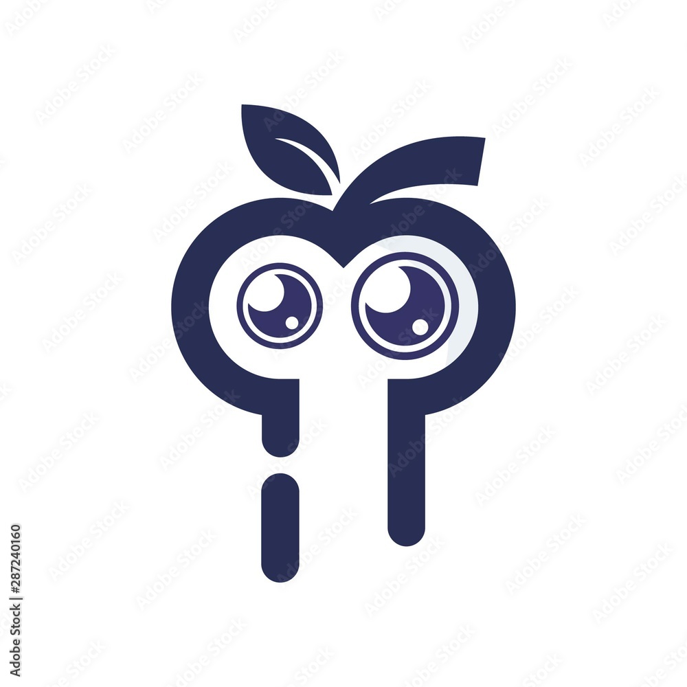 Obraz premium bone logo template