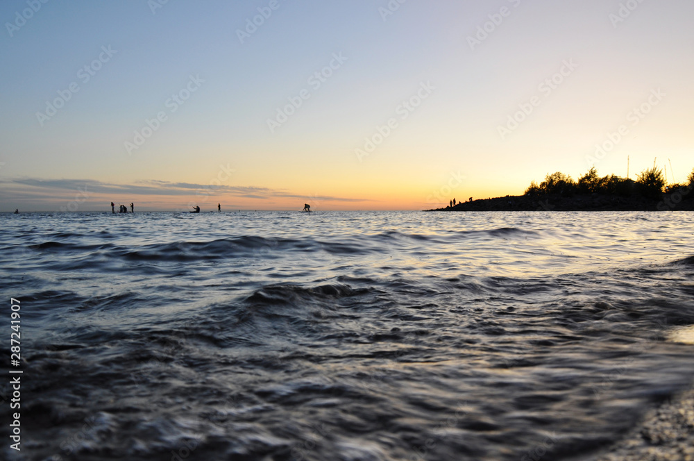 Obraz premium sunset over the sea