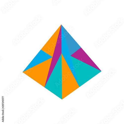 Free Download prism logo template - GFXLoad