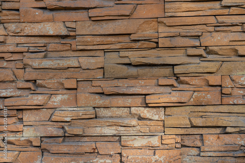 Wall of stone as texture and background Wall of stone as texture and background