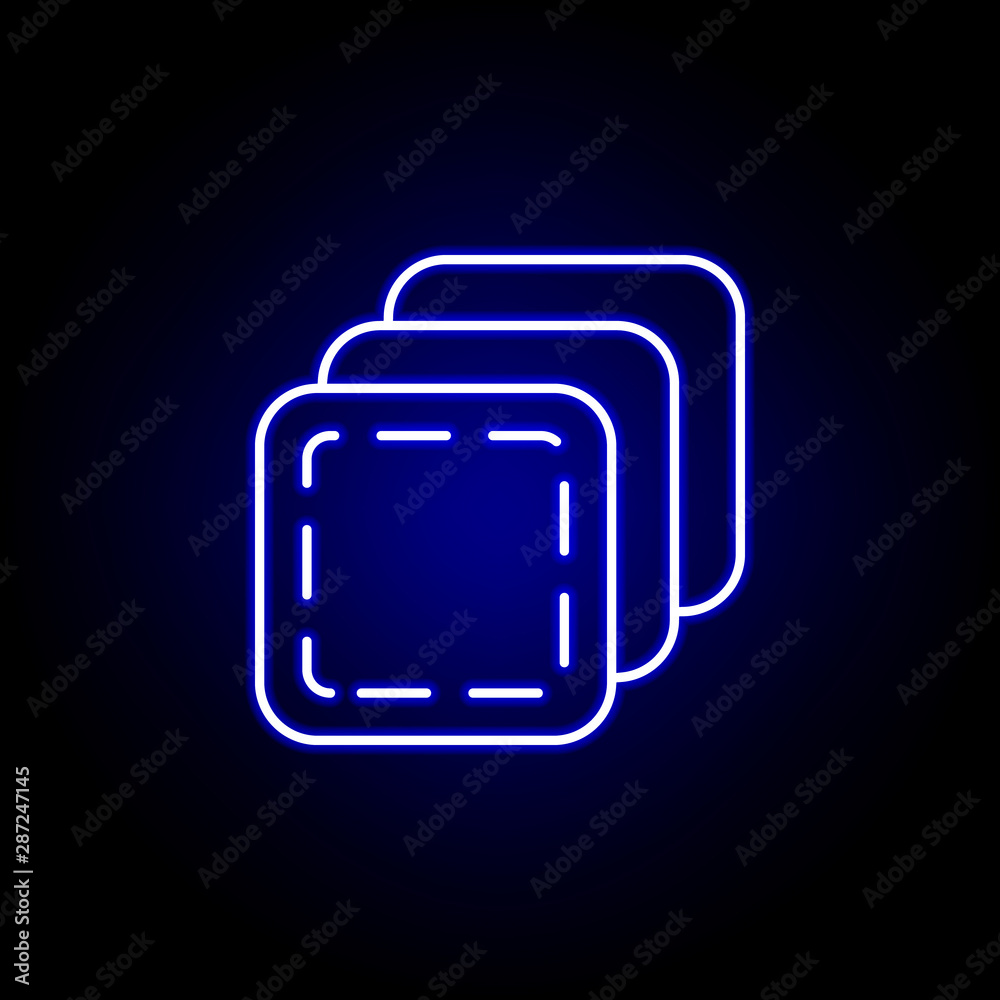 cotton line neon icon. Elements of Beauty and Cosmetics illustration icon. Signs and symbols can be used for web, logo, mobile app, UI, UX cotton line neon icon. Elements of Beauty and Cosmetics illustration icon. Signs and symbols can be used for web, logo, mobile app, UI, UX