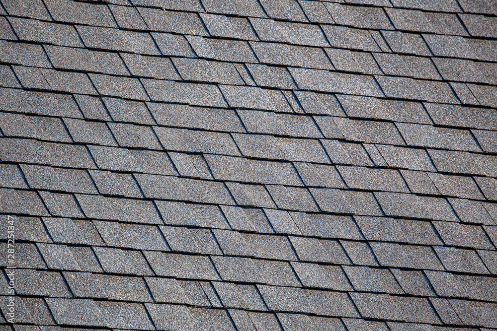 Roof tiles or shingles typical of the northwestern pacific coast: wooden texture and geometrical patterns