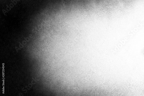 Vintage black and white noise texture. Abstract splattered background for vignette. photo