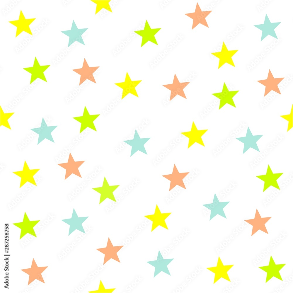 seamless background with stars