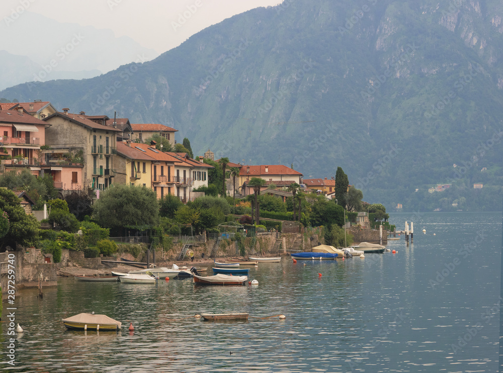 Ossuccio, picturesque village of Como Lake,Lombardy, Italy