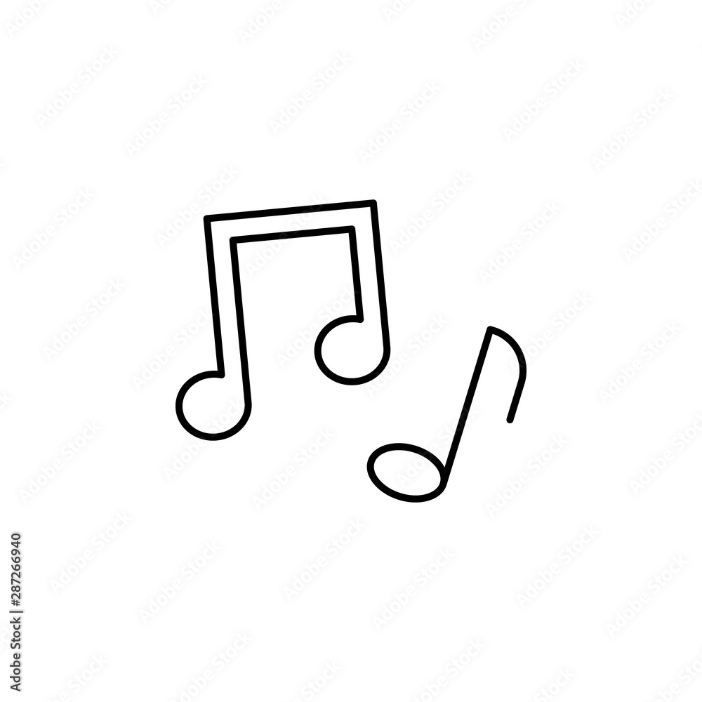 Music, addiction icon. Element of addictions icon Music, addiction icon. Element of addictions icon
