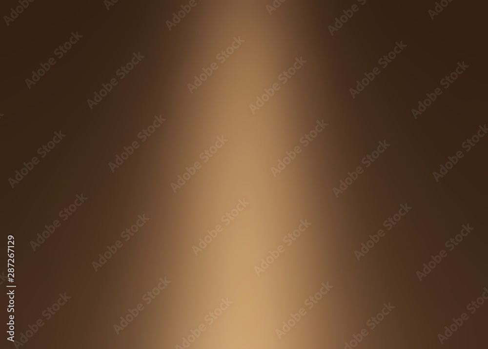 metallic polished glossy abstract background with copy space dramatic style with noise grain gold foil  with copy space, metal gradient template for gold border , festive background for Christmas