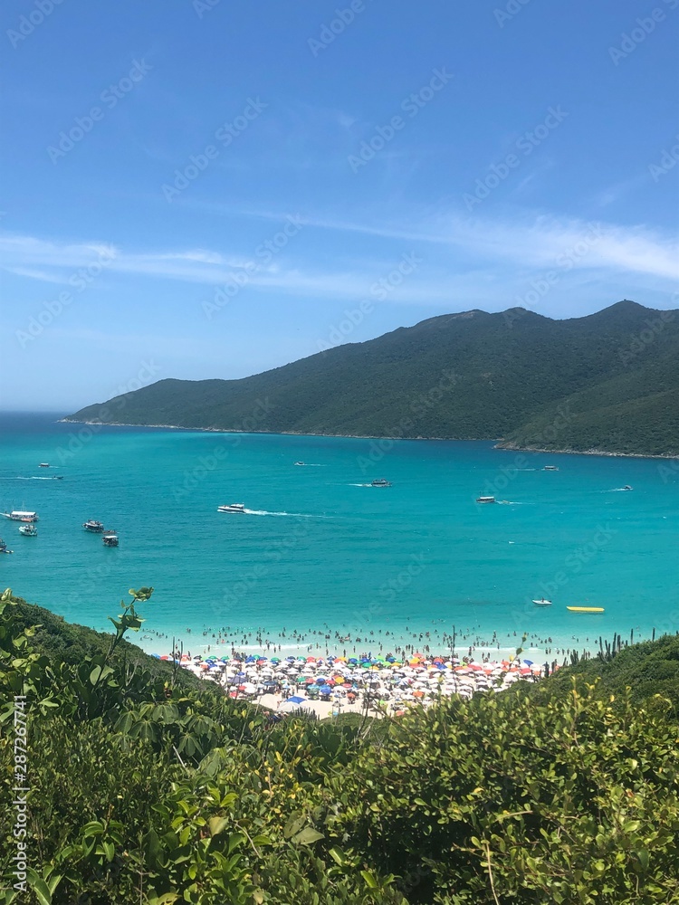 Obraz premium view of the island