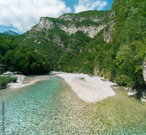 wild nature in albania