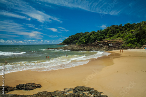 The tropical beauty of northeastern Brazil - Praia do Costa - Itacare - BA photo