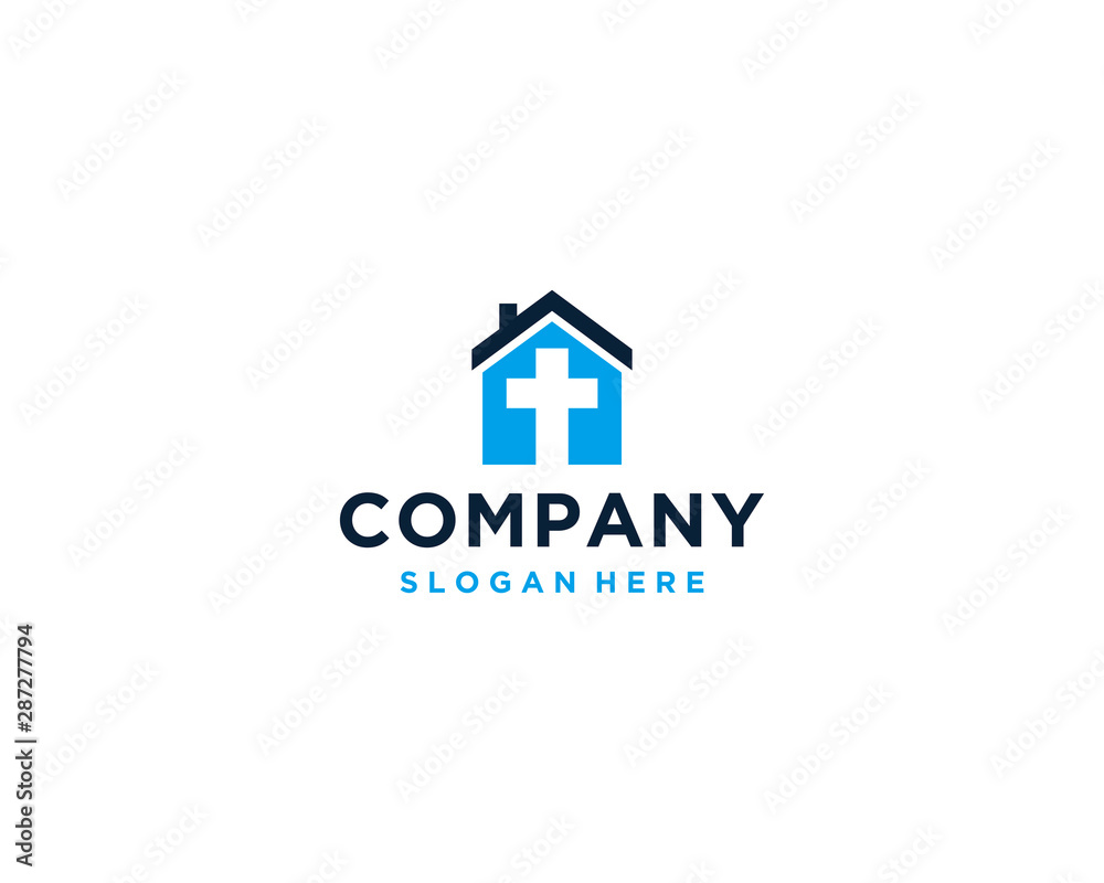 Chruch of religion logo design template Chruch of religion logo design template