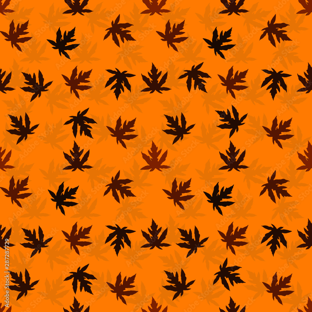 seamless pattern with leaves seamless pattern with leaves