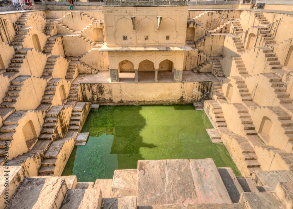 Free Rajsthan Meena Hd Xxx Video - Panna Meena ka Kund step-well near Amber Fort at Jaipur, Rajasthan - India  Stock Photo | Adobe Stock