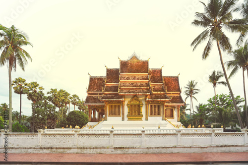 Luang Prabang National Museum or  Haw Kham Royal Palace in Luang Prabang