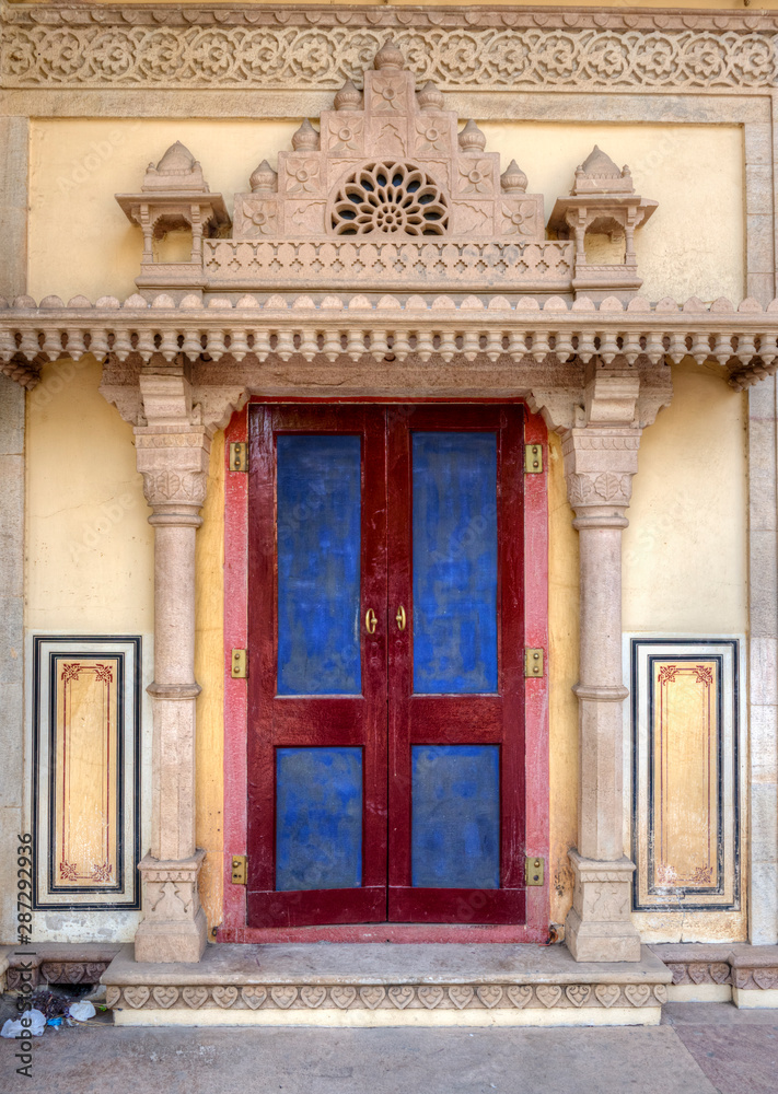 City Palace, Jaipur, which includes the Chandra Mahal and Mubarak Mahal palaces and other buildings, is a palace complex in Jaipur, the capital of the Rajasthan state, India. City Palace, Jaipur, which includes the Chandra Mahal and Mubarak Mahal palaces and other buildings, is a palace complex in Jaipur, the capital of the Rajasthan state, India.