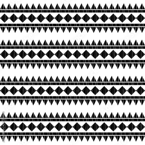 Ethnic boho seamless pattern. Lace. Embroidery on fabric. Patchwork texture. Weaving. Traditional ornament. Tribal pattern. Folk motif. Can be used for wallpaper, textile, wrapping, web. 
