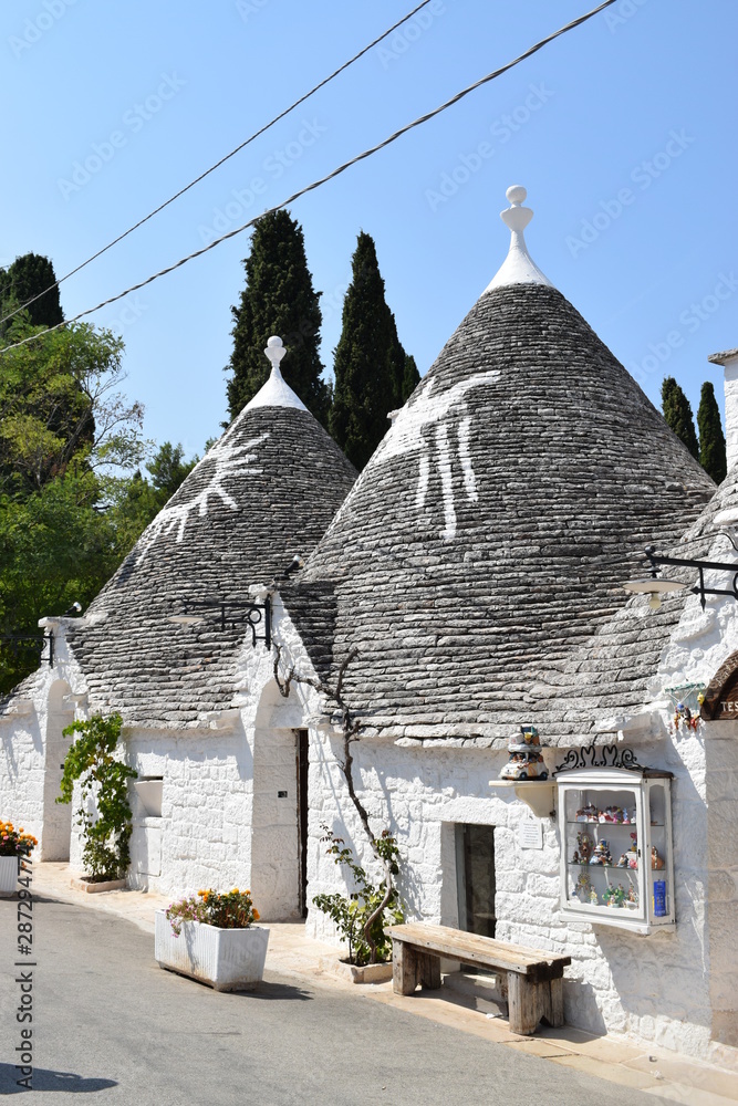 Alberobello, Trulli, Włchy, Apulla