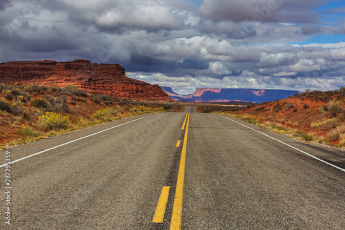 Road in prairie