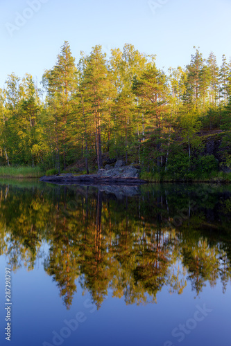 landscape with reflections © Maslov Dmitry