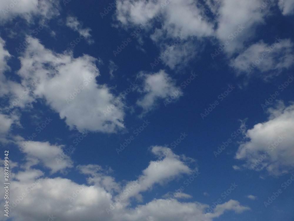 Naklejka premium 雲