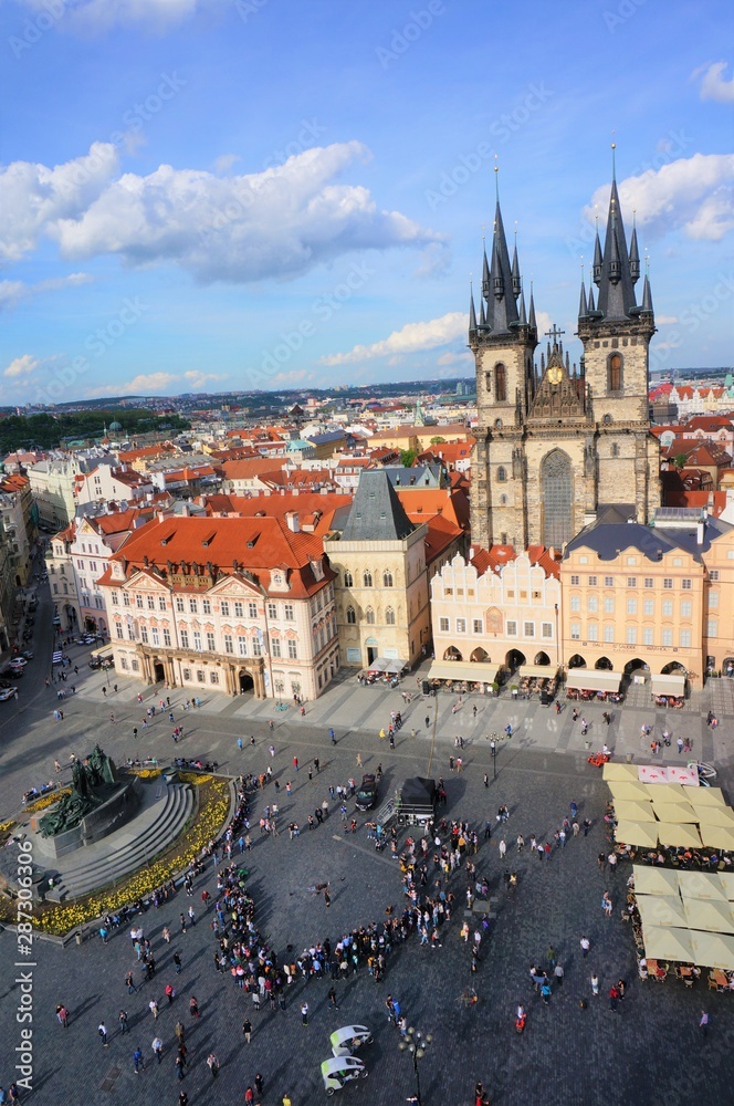 Obraz premium the old city of Prague