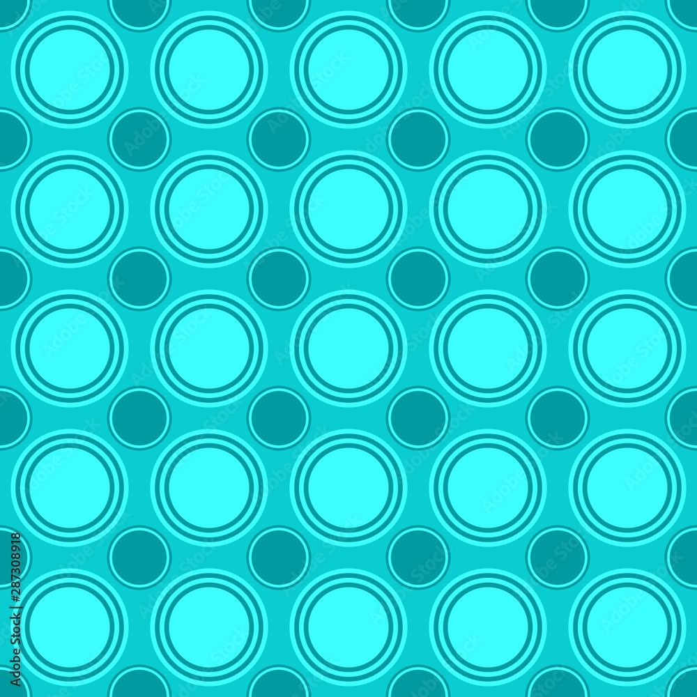 Seamless geometrical circle pattern background - vector illustration Seamless geometrical circle pattern background - vector illustration