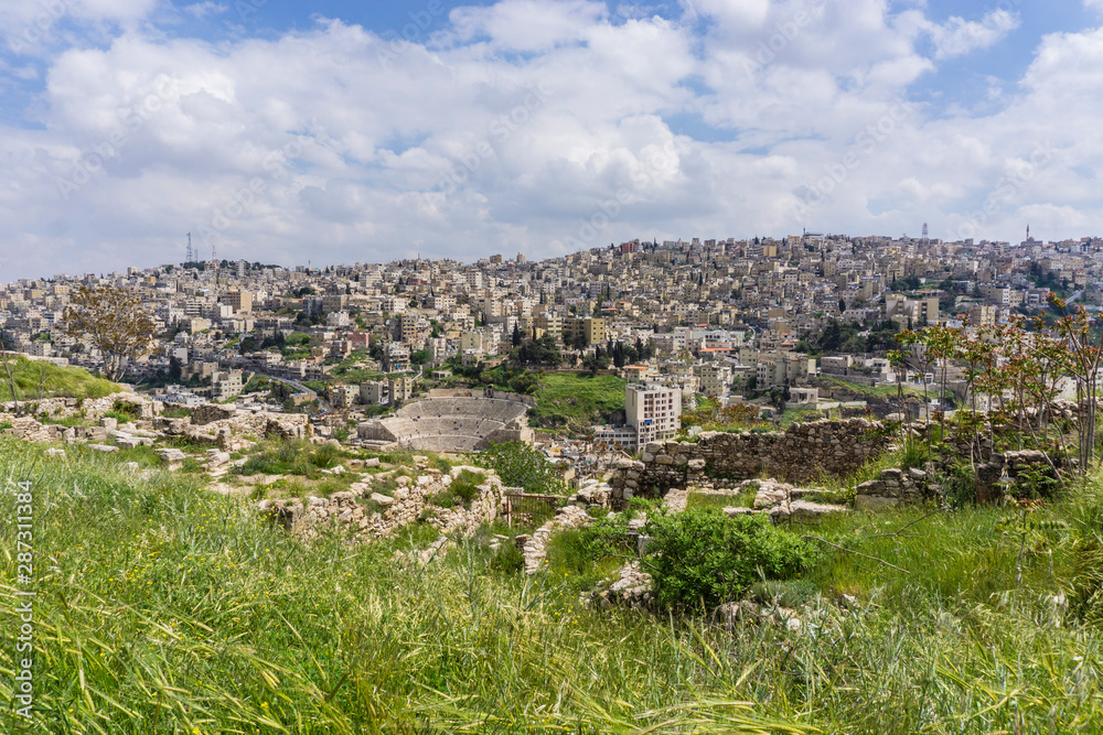 Amman dall'alto