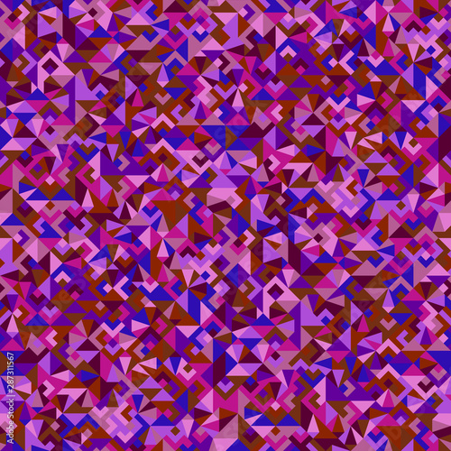 Seamless diagonal mosaic pattern background design - abstract vector illustration