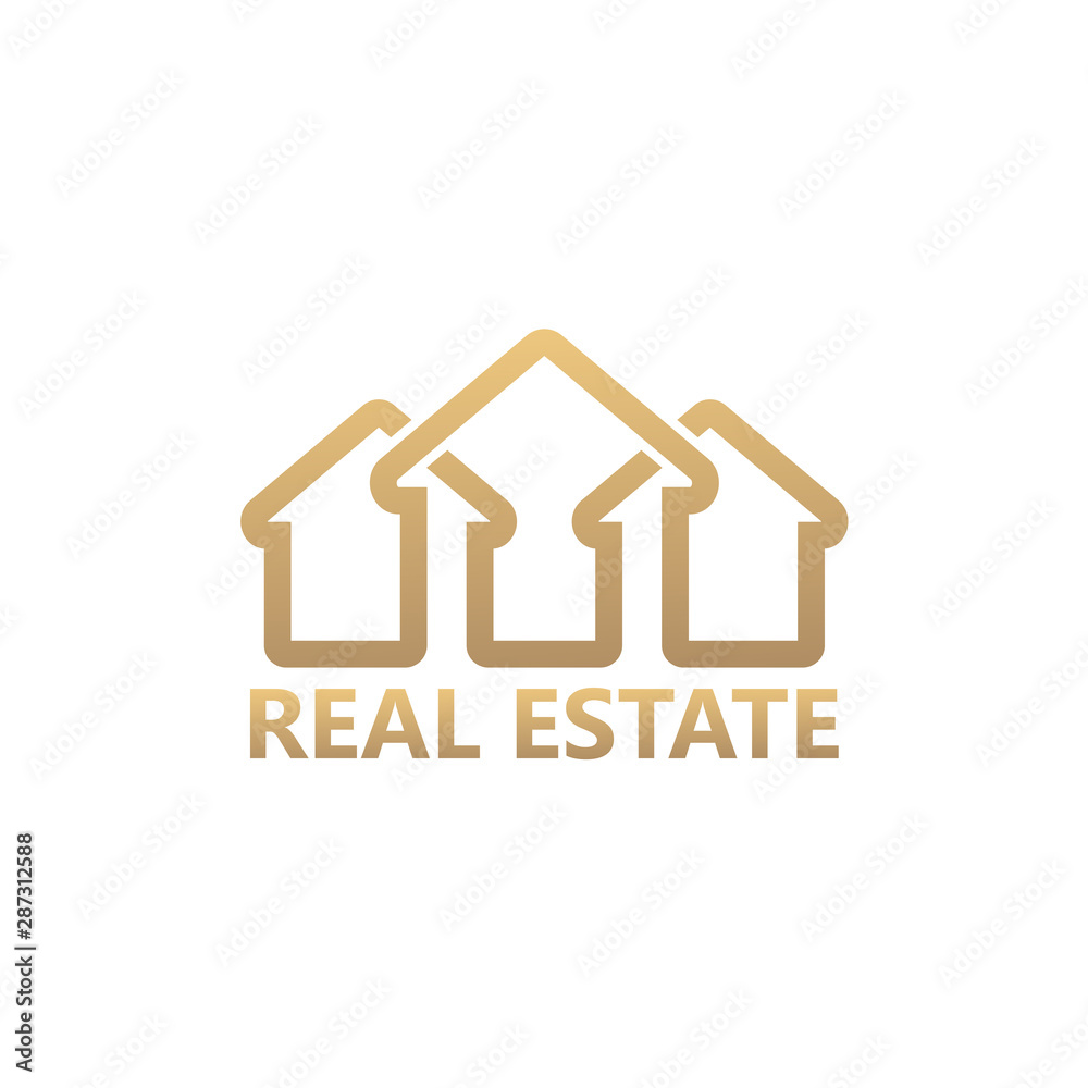 Real Estate Logo Template Design Vector, Emblem, Design Concept, Creative Symbol, Icon Real Estate Logo Template Design Vector, Emblem, Design Concept, Creative Symbol, Icon