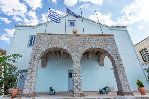 Fototapeta Naklejka Na Ścianę i Meble -  small authentic streets of Spetses island