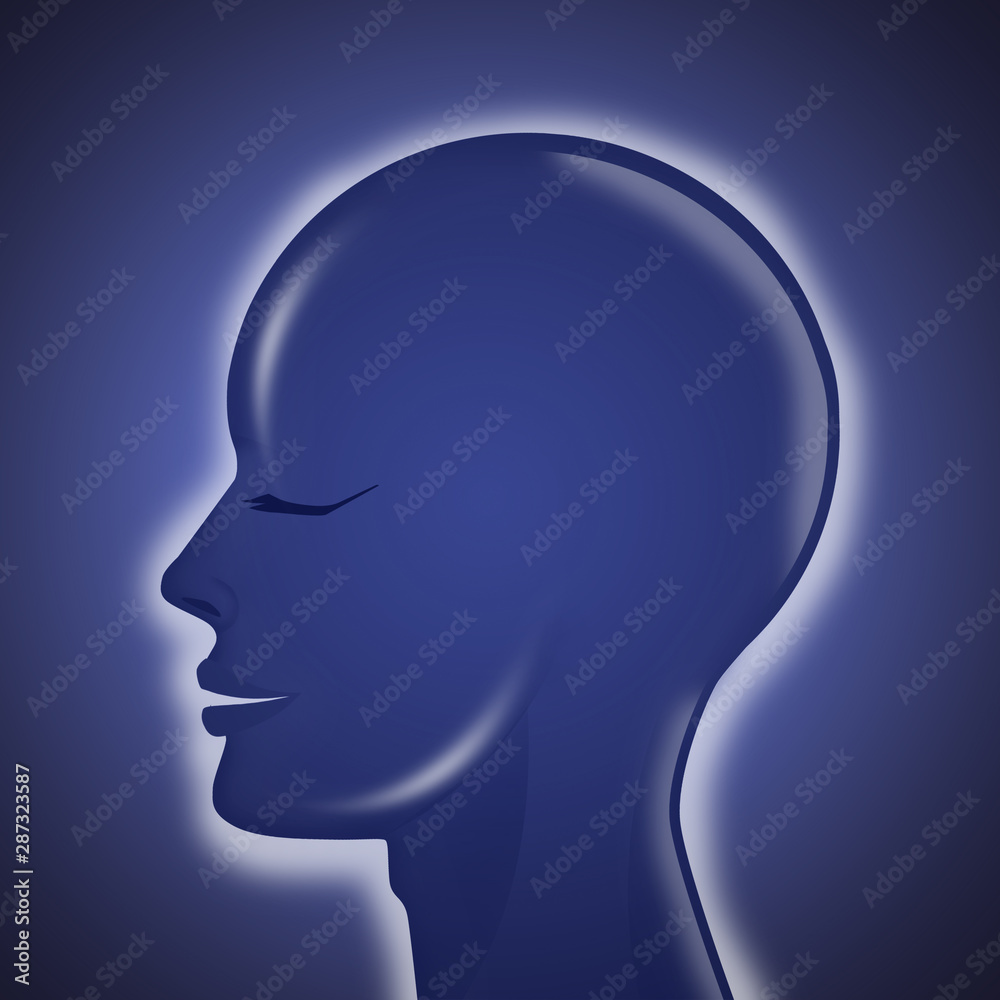 illustration of head
