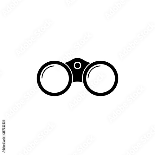 Binoculars icon symbol simple design