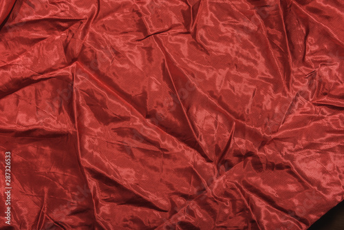 Wrinkled fabric