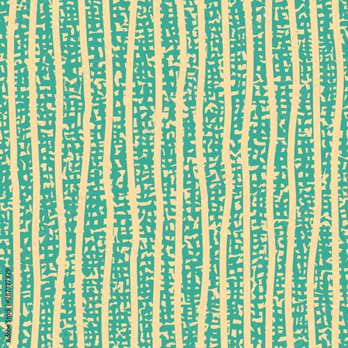 Textured uneven thick lines background. Seamless striped pattern. Endless ornament with wavy irregular stripes.