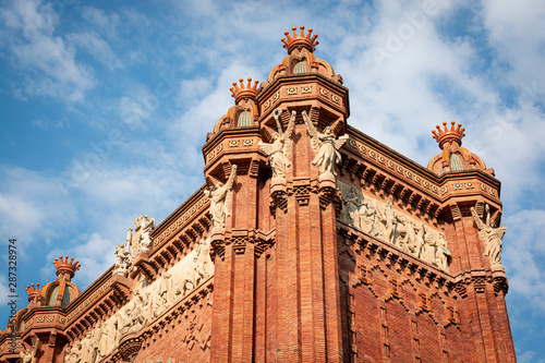 arc de triomf barcelona  photo