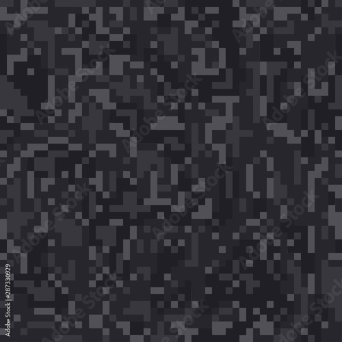 Digital pixel camouflage seamless pattern for your design. Vector camo texture