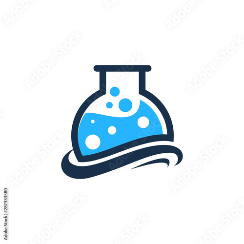 laboratory logo template