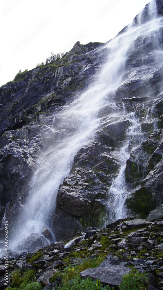 Obraz premium waterfall in forest