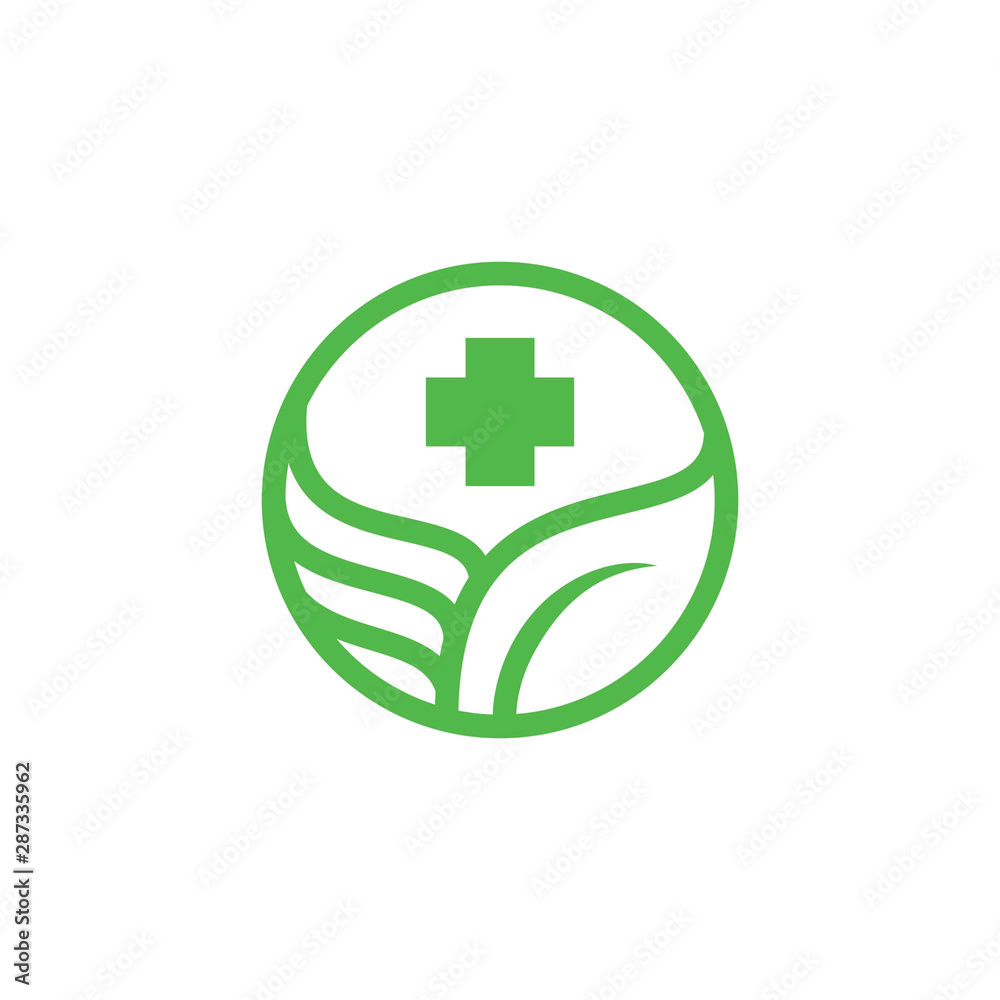 Obraz premium health logo template