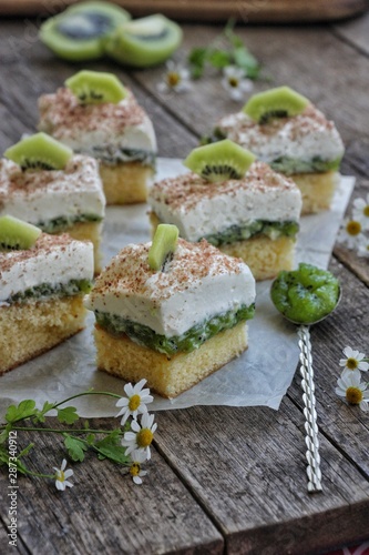 canape with cheese and olives