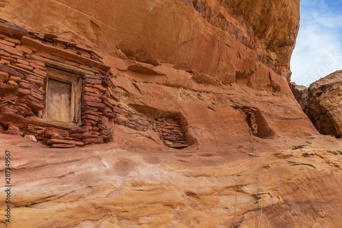 Rock hewn church Abuna Yemata Guh in Ethiopia