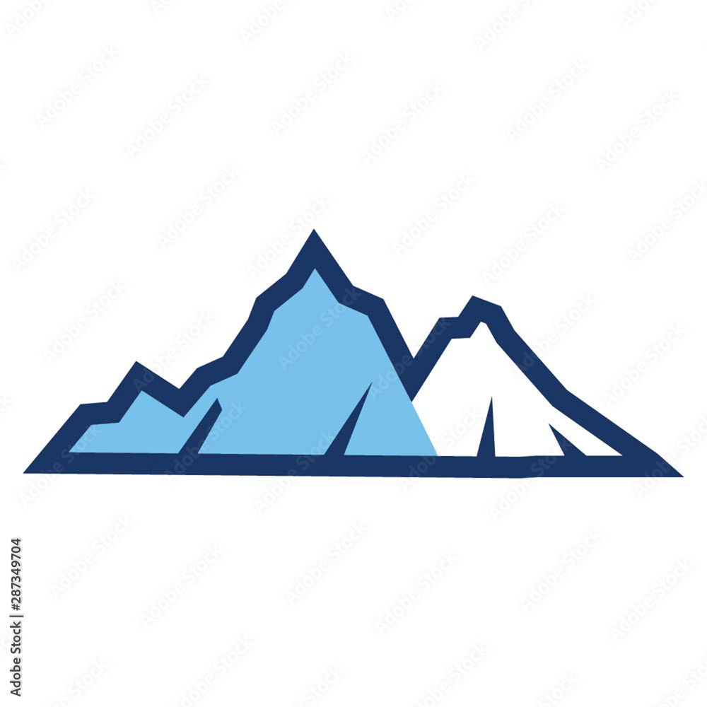 mountain logo template mountain logo template